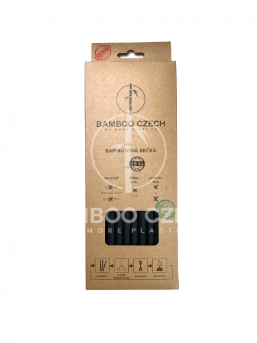 Brčko CHARCOAL BLACK - 8 mm x 23 cm (36 ks)