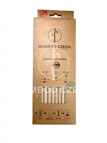Brčko BAMBOO - 8 mm x 23 cm (36 ks)